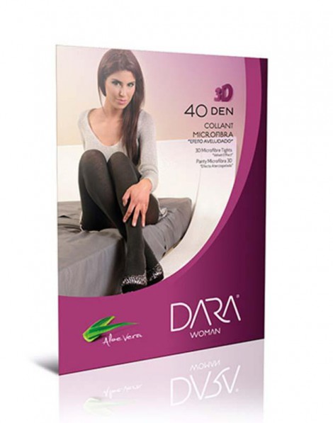 COLLANT MICROFIBRA 3D 40 DEN XXL CS 0827 UN. DARA