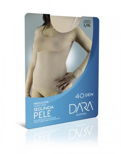 CAMISOLA INTERIOR SEGUNDA PELE 40 DEN INT 0893 UN. DARA