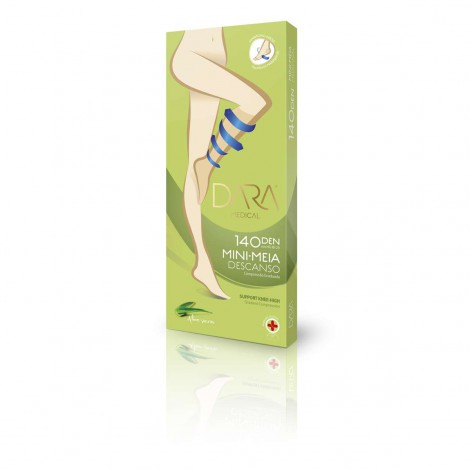 MINI MEIA DESCANSO MEDICAL 140 DEN mm Hg 18-23 MM 0952 UN. DARA