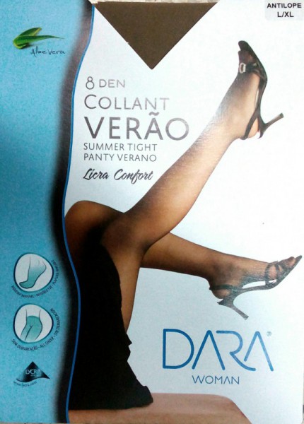 COLLANT LYCRA SEDA SEM DEMARCAÇÃO CL 0698 UN. DARA