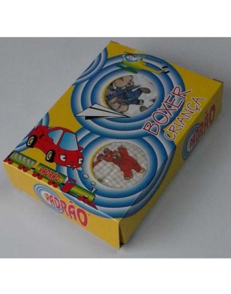 BOXER ALGODÃO CRIANÇA BX 0400 DZ. PADRÃO