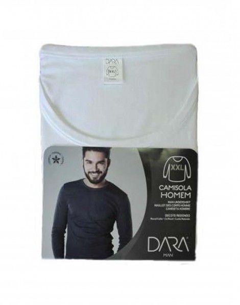 CAMISOLA TÉRMICA HOMEM DECOTE REDONDO INT 1061 DZ. DARA