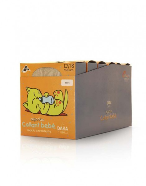 COLLANT ALGODÃO BEBE BB 0628 UN. DARA