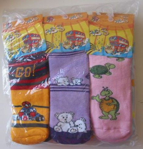 SOQUETE C/ABS CRIANCA ABS 0540 DZ. PADRÃO