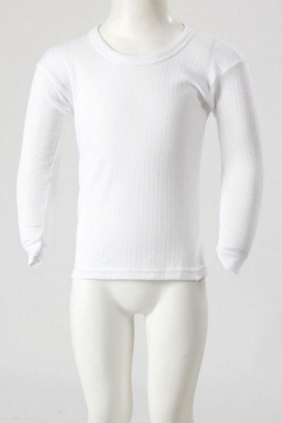 CAMISOLA INTERIOR CRIANÇA CANELADA 16 C/M 1232 DZ. MHP