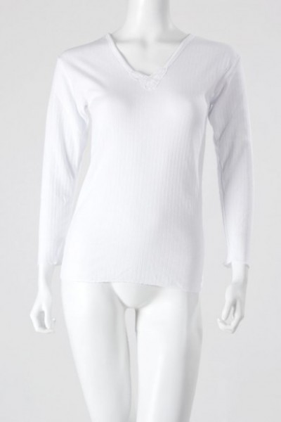 CAMISOLA INTERIOR SRA C/M C/BORDADO 1230 DZ. MHP