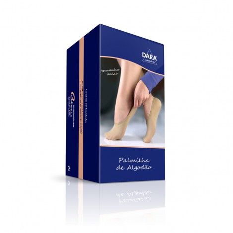 PALMILHAS ALGODÃO SEM COSTURA PA 0666 UN. DARA