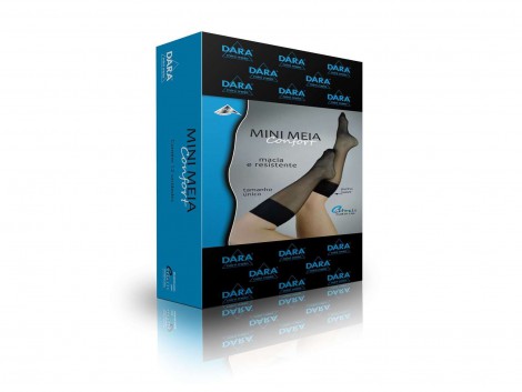 MINI MEIA LYCRA MM 0650 DZ. DARA