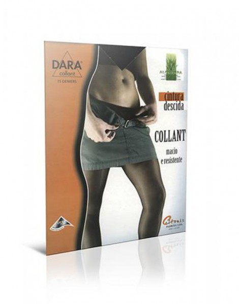 COLLANT LYCRA SEDA CINTURA DESCIDA CL 0627 UN. DARA