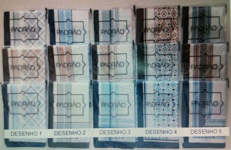 LENÇOS HOMEM LN 1213 DZ. PADRÃO