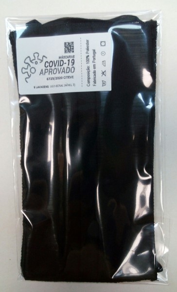 MÁSCARAS COVID-19 REUTILIZÁVEIS APROVADAS (PACK 2 UNIDADES) UN.