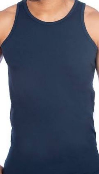 CAMISOLA INTERIOR HOMEM ALÇA EM RIBE COR DZ. MHP