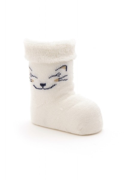 MEIA BEBÉ NEWBORN RECEM NASCIDO PG 1266 PK2 UN. DARA