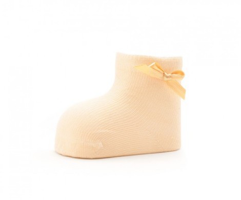 MEIA BEBÉ C/ LAÇO NEWBORN RECEM NASCIDO PG 1251 UN. DARA