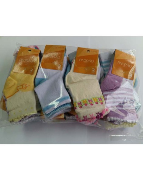 MEIAS BEBE PG 0014 DZ. PADRÃO