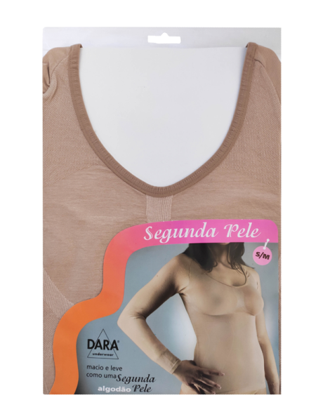 CAMISOLA INTERIOR SEGUNDA PELE ALGODÃO INT 0495 DZ. DARA 