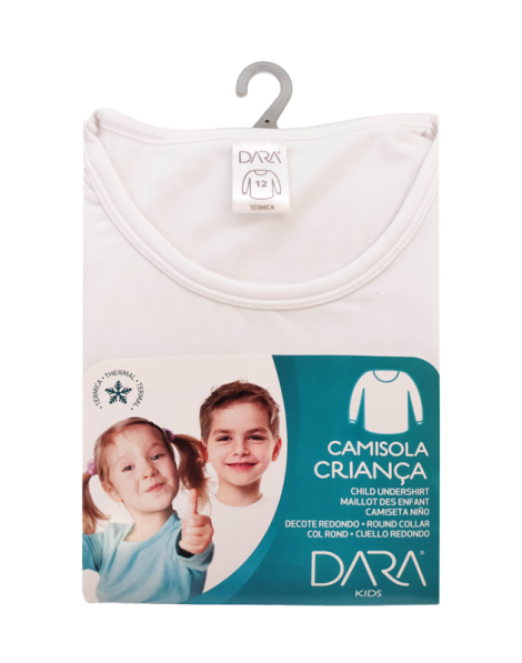 CAMISOLA TÉRMICA CRIANÇA INT 1065 UN. DARA