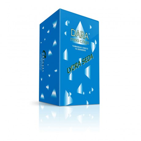 MEIA LIGA LYCRA SEDA MLL 0227 DZ. DARA