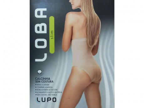 CALCINHA SEM COSTURA LOBA SLIM 47165-001 UN. LUPO