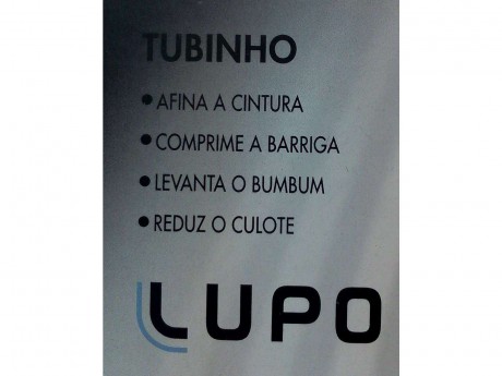 TUBINHO LOBA SLIM 47175-001 UN. LUPO