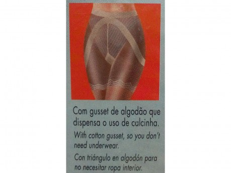 MEIA CALÇA LOBA UP-LINE 5895-001 UN. LUPO