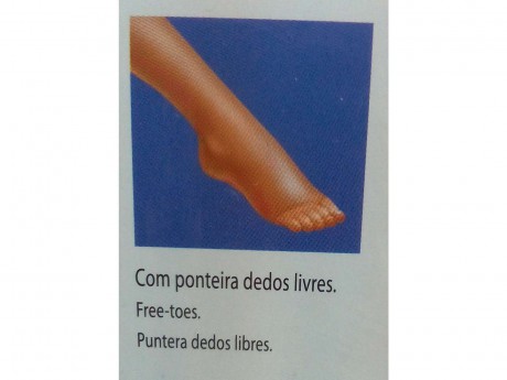 COLLANT CLÁSSICA FINA DEDOS LIVRES 5765-001 UN. LUPO