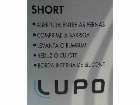 SHORT LOBA SLIM 5694-001 UN. LUPO