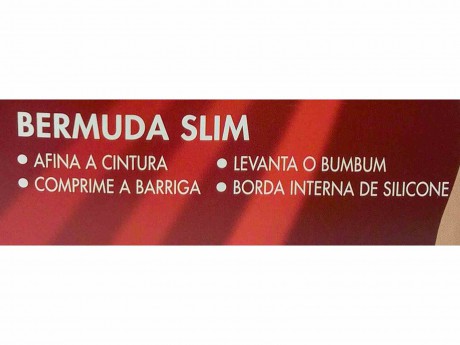 BERMUDA SLIM FIO EMANA 5692-001 UN. LUPO