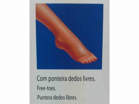 COLLANT DESCALÇA DEDOS LIVRES 5650-001 UN. LUPO