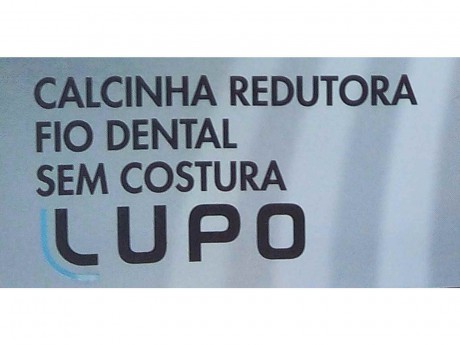 CALCINHA REDUTORA FIO DENTAL SEM COSTURA LOBA SLIM 41010-001 UN. LUPO